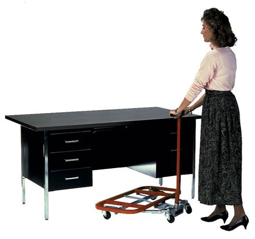 23 L x 31.75 W x 39.5 H 23 L x 31.75 W x 39.5 H Wesco Industrial Products 272156 Desk Mover and Pedestal Adapter Load Capacity 600-lb